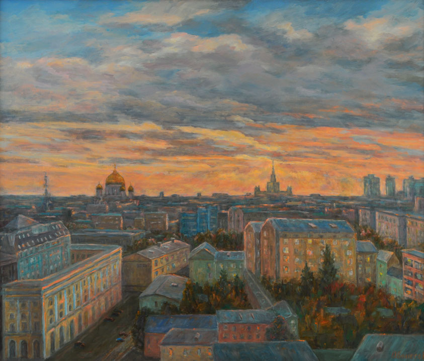 Moscow evening