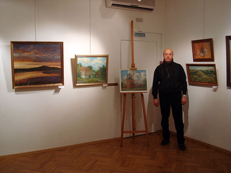 The exhibition in the gallery on the Sermon in 2012